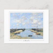 Eugène Boudin #520-2 - Fine Art Postcard