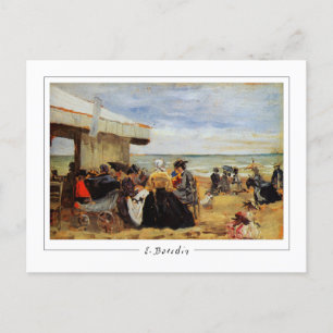 Eugène Boudin #8-2 - Fine Art Postcard Postkarte