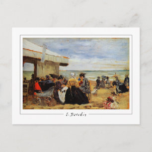 Eugène Boudin #8-2 - Fine Art Postcard Postkarte