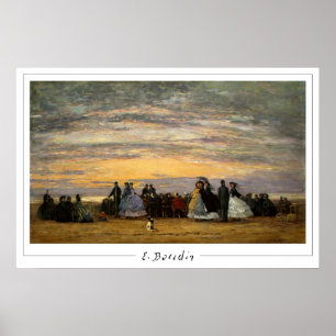 Eugène Boudin Affiche d'art Zedign #5