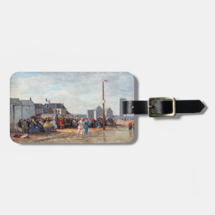 Eugene Boudin - Badestunde in Trouville Gepäckanhänger