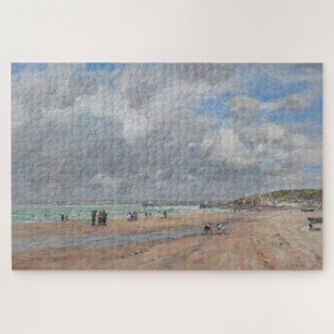 Eugene Boudin - Der Strand von Deauville