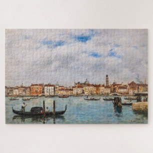 Eugene Boudin - Venedig, Riva degli Schiavoni