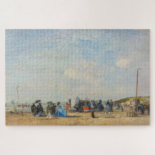Eugene Boudin - Versammlung am Strand