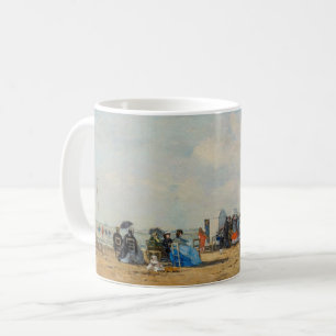 Eugene Boudin - Versammlung am Strand Kaffeetasse