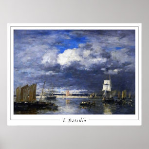 Eugène Boudin Zedign Affiche d'art #13-2