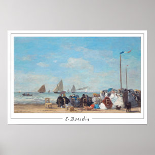 Eugène Boudin Zedign Affiche d'art #199-2