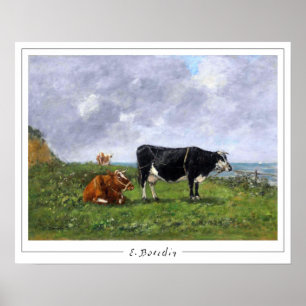 Eugène Boudin Zedign Affiche d'art #6