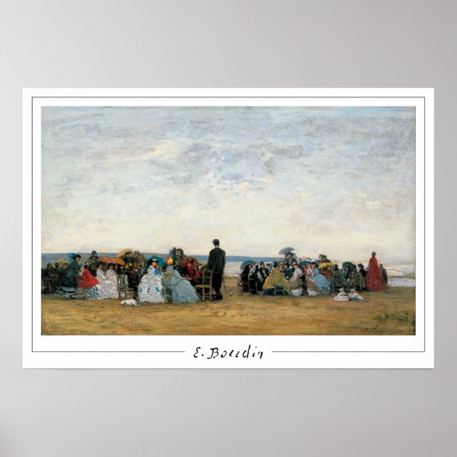 Eugène Boudin Zedign Art Poster #24-2 (Vorne)