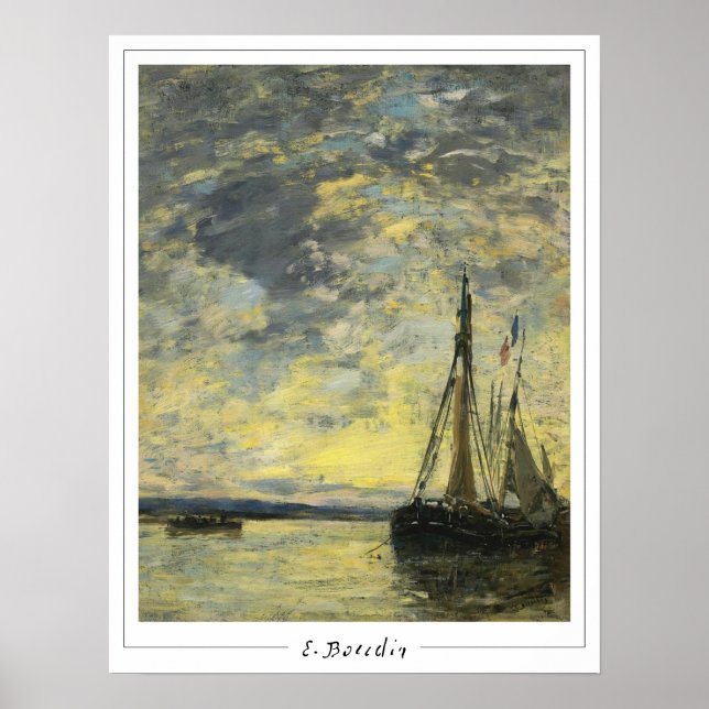 Eugène Boudin Zedign Art Poster #275-2 (Vorne)