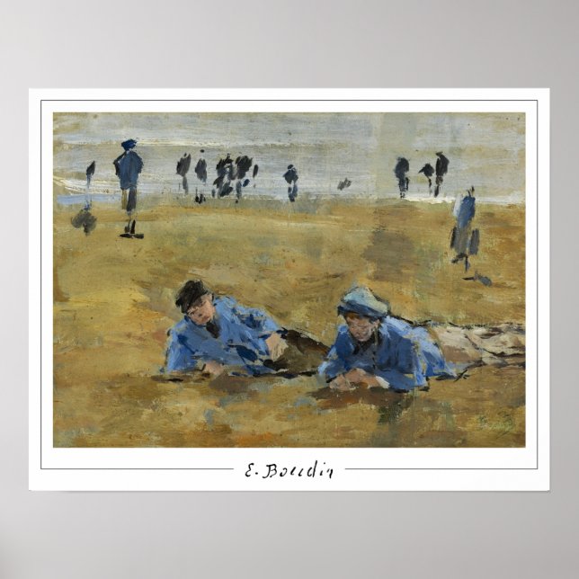 Eugène Boudin Zedign Art Poster #295-2 (Vorne)