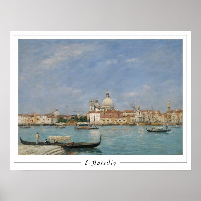 Eugène Boudin Zedign Art Poster #30-2 (Vorne)