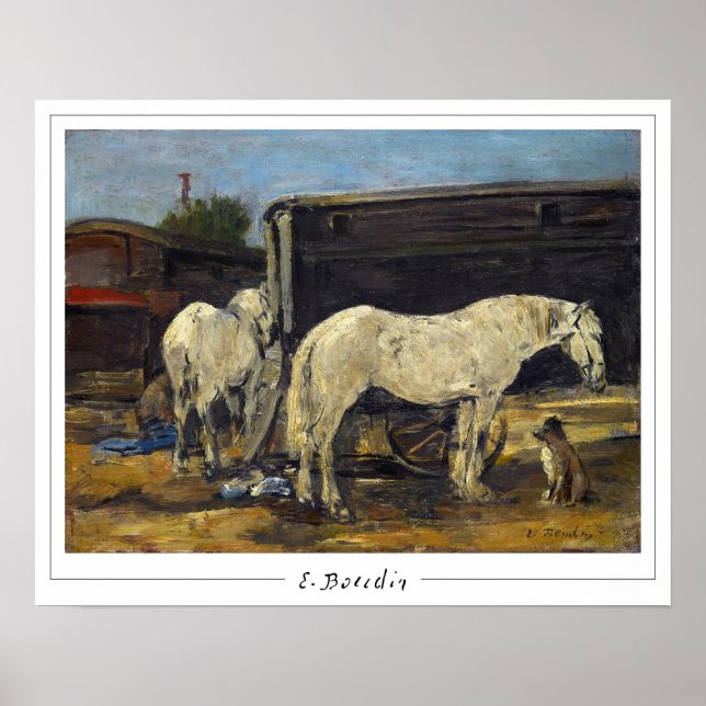 Eugène Boudin Zedign Art Poster #389-2 (Vorne)