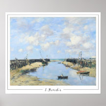 Eugène Boudin Zedign Art Poster #520-2