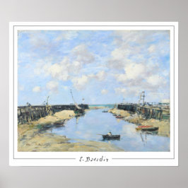 Eugène Boudin Zedign Art Poster #520-2