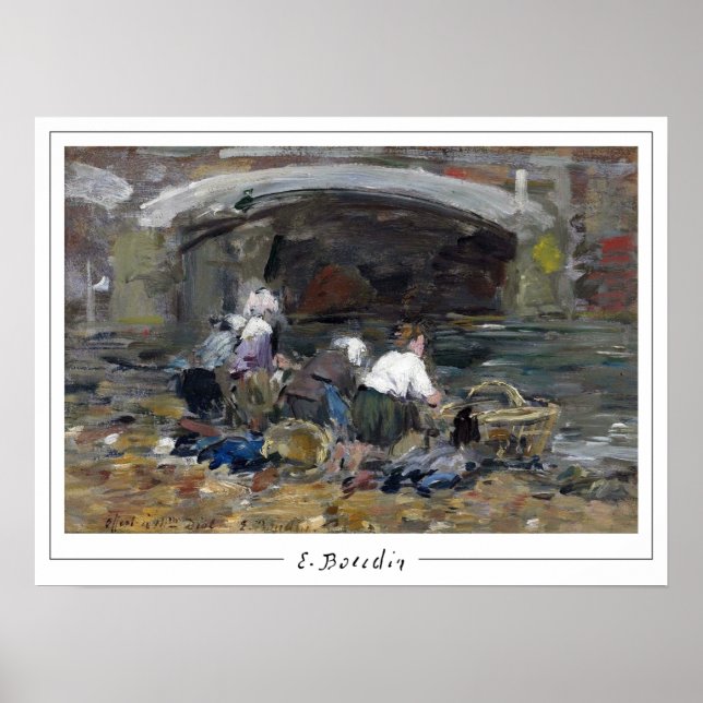 Eugène Boudin Zedign Art Poster #57-2 (Vorne)