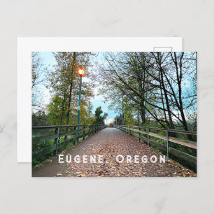 Eugene, carte postale de l'Oregon
