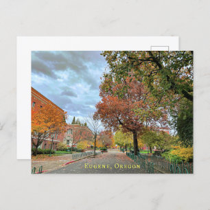 Eugene, carte postale de l'Oregon