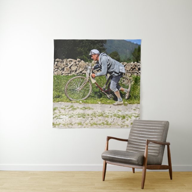 Eugene Christophe Tour de France 1922 Aubisque Wandteppich (Beispiel)