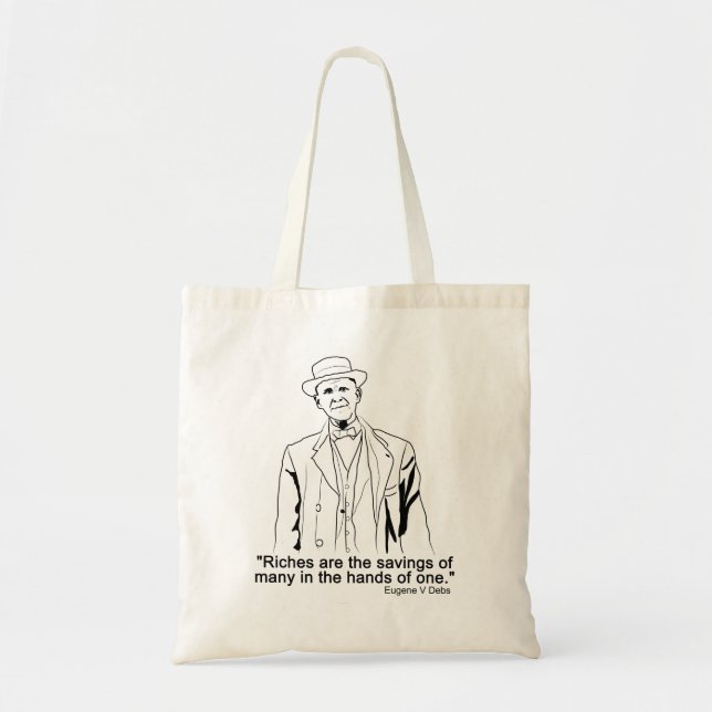 Eugene Debs cite le Sac fourre-tout (Devant)
