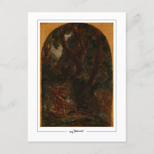 Eugène Delacroix #105 - Carte postale Art