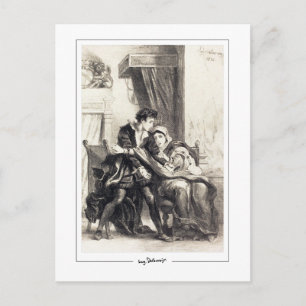 Eugène Delacroix #316 - Kunstpostkarte Postkarte