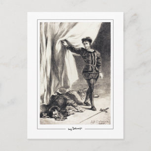 Eugène Delacroix #327 - Fine Art Postcard Postkarte