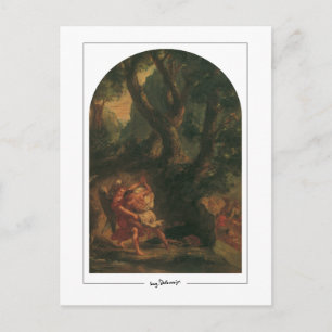 Eugène Delacroix #426 - Fine Art Postcard Postkarte