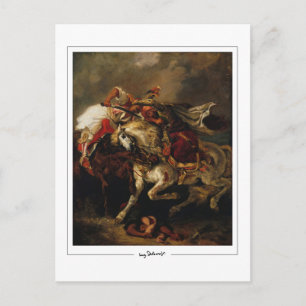 Eugène Delacroix #479 - Carte postale d'art fin