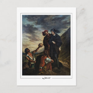 Eugène Delacroix #493 - Fine Art Postcard Postkarte