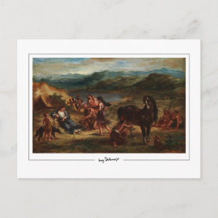 Eugène Delacroix #495 - Carte postale Art