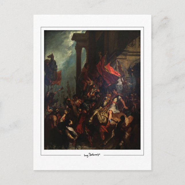 Eugène Delacroix #560 - Carte postale Art (Devant)