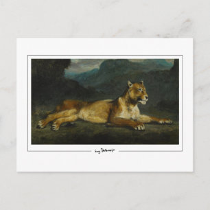 Eugène Delacroix #603 - Carte postale d'art fin