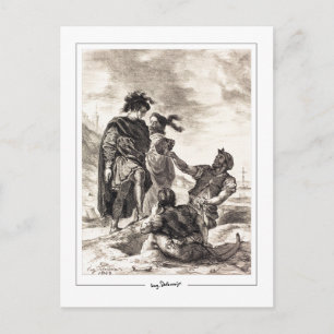 Eugène Delacroix #621 - Fine Art Postcard Postkarte