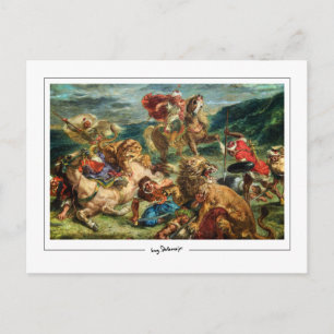 Eugène Delacroix #622 - Carte postale d'art fin