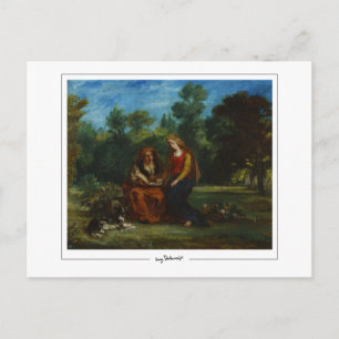 Eugène Delacroix #627 - Kunstpostkarte Postkarte