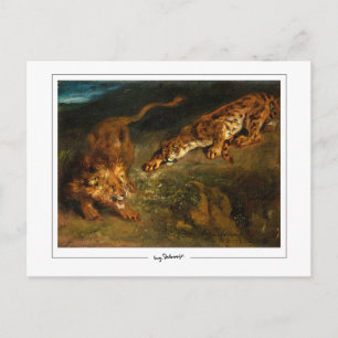 Eugène Delacroix #637 - Kunstpostkarte Postkarte