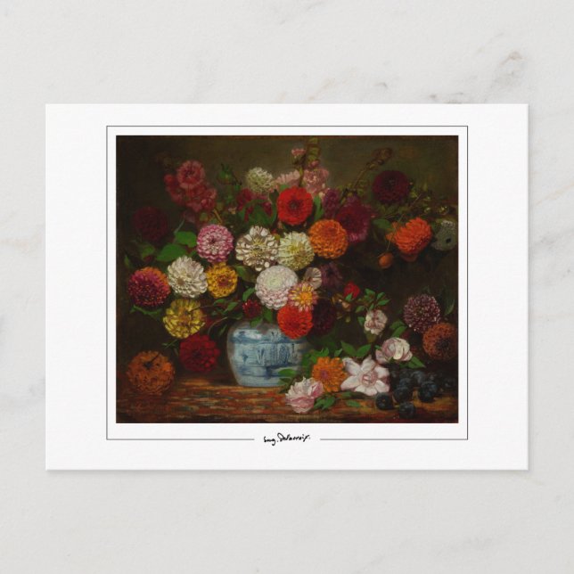 Eugène Delacroix #683 - Fine Art Postcard Postkarte (Vorderseite)
