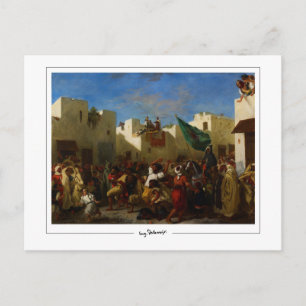 Eugène Delacroix #693 - Carte postale d'art fin