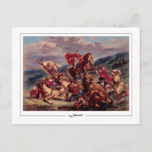 Eugène Delacroix #97 - Kunstpostkarte Postkarte