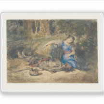 Eugène Delacroix - Der Tod von Lara