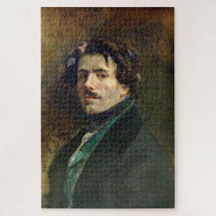 Eugène Delacroix: Selbstbildnis mit grüner Weste