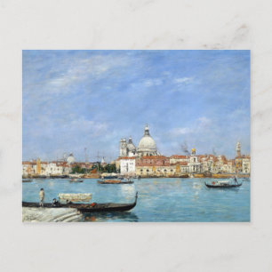 Eugène Louis Boudin Venedig, Santa Maria Postkarte