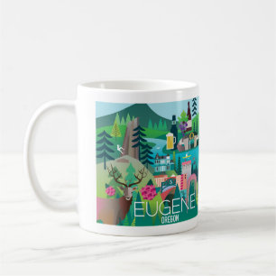 Eugene, Oregon 11oz ou Mug 15oz