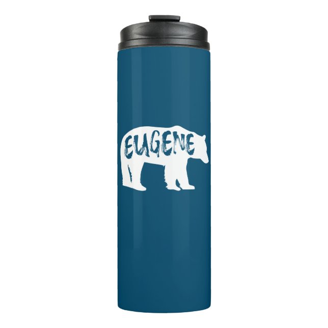 Eugene Oregon Bear Thermosbecher (Vorderseite)