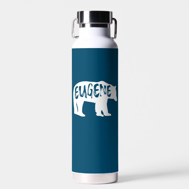 Eugene Oregon Bear Trinkflasche (Vorne)