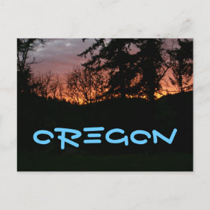 Eugene, Oregon Postkarte