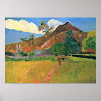 Eugene Paul Gauguin - Blume Vase am Fenster Poster