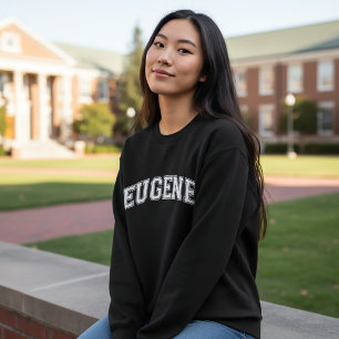 EUGENE University Style Sweater America Uni Sweatshirt