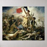 Eugne Delacroix Liberty führt das Volk an